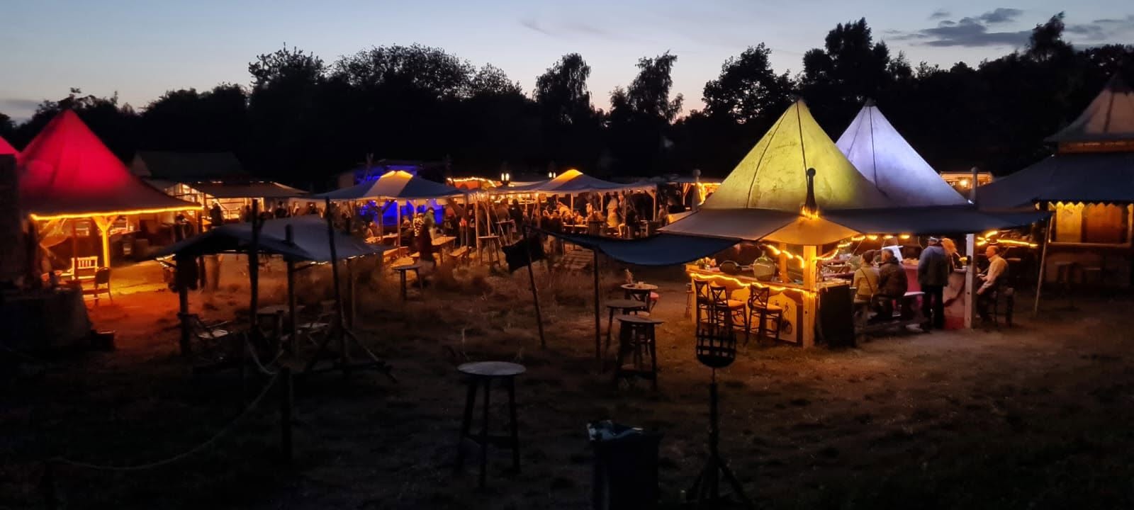 Feuer zur Dämmerung